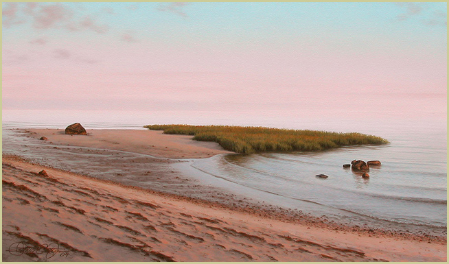 Dawn on Cape Cod Bay - Patrick Kitson