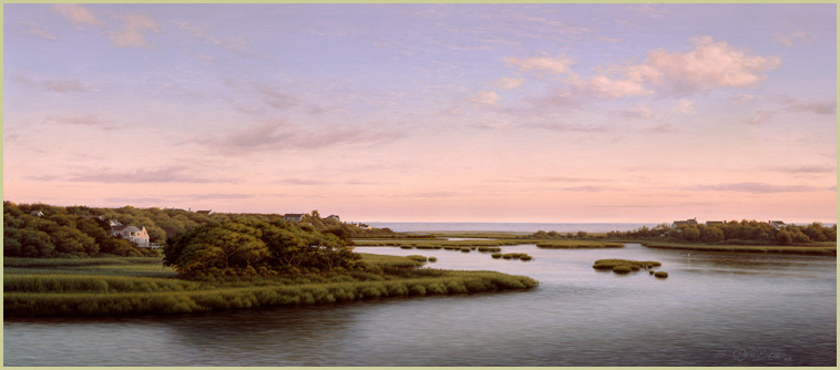 Evening on Bucks Creek - Chatham - Patrick Kitson