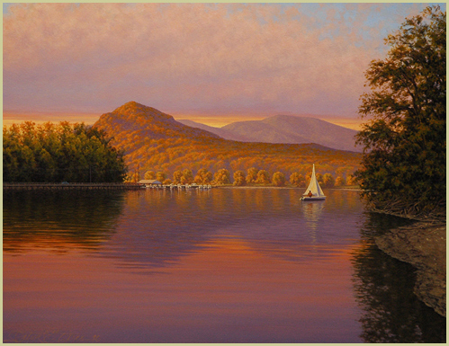 An Evening View - Patrick Kitson