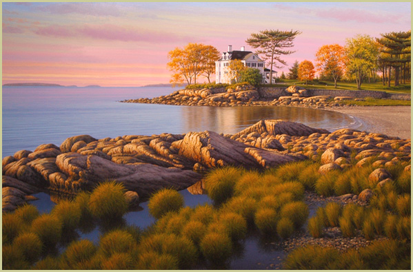 Reflections on Pleasant Bay - Patrick Kitson