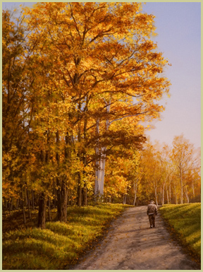 Autumn Stroll - Patrick E. Kitson