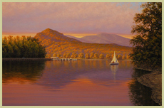 An Evening View - Patrick Kitson