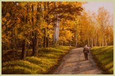 Autumn Stroll - Patrick E. Kitson