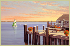 Setting Sail Provincetown - Patrick Kitson